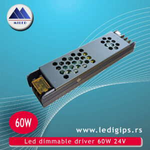 Led dimmable driver 60W 24V E