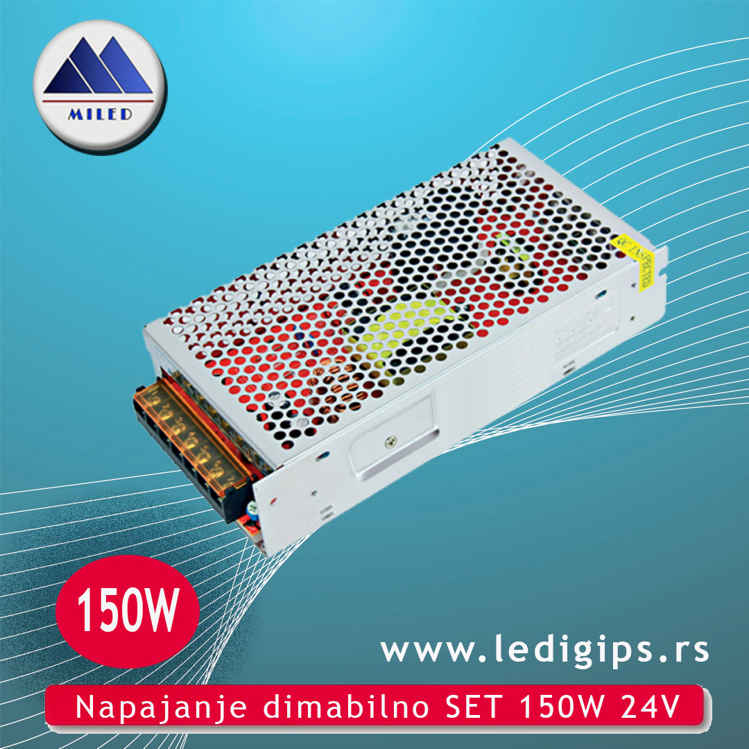 Napajanje dimabilno SET 150W 24V E