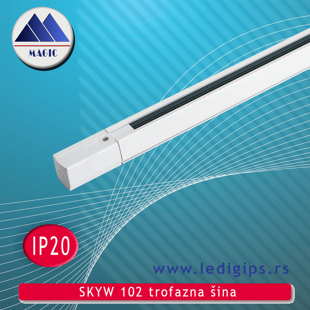 SKYW 102 trofazna šina