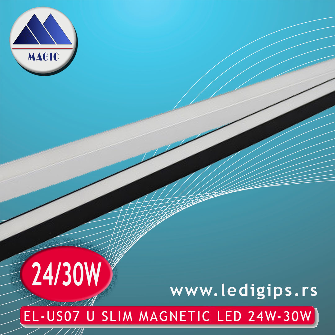 EL-US07 U SLIM MAGNETIC LED 24W-30W