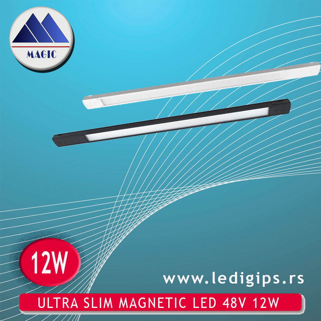 ULTRA SLIM MAGNETIC LED 48V 12W