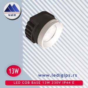 LED COB BASE 13W 230V IP44 E