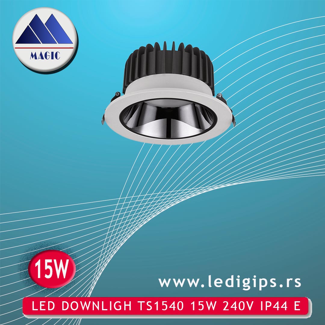 LED DOWNLIGH TS1540 15W 240V IP44 E