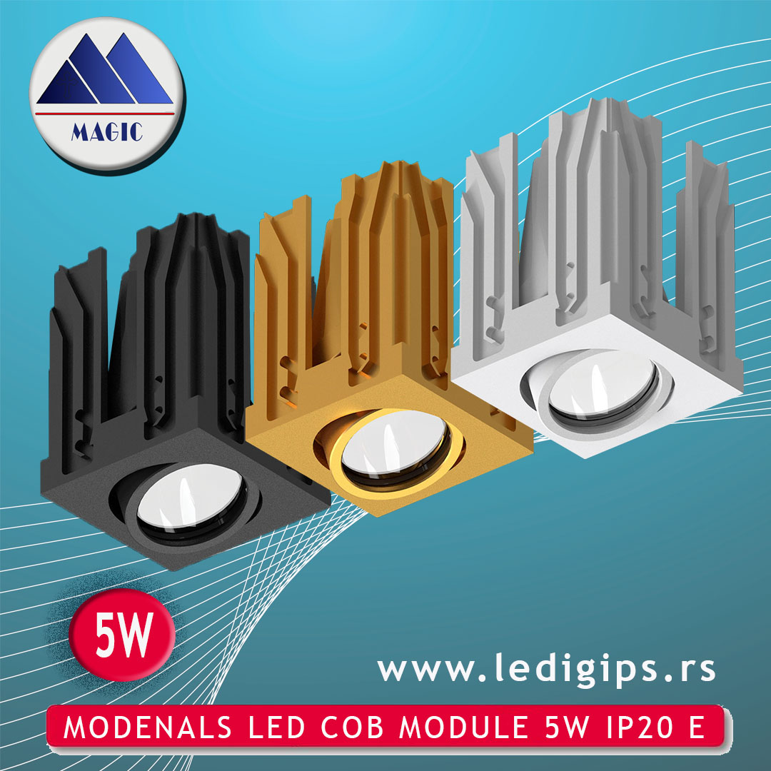 MODENALS LED COB MODULE 5W IP20 E